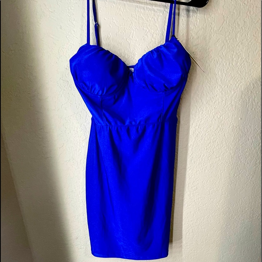 Blue dress